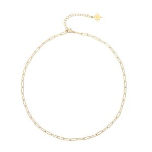 Adjustable Gold Chain Necklace